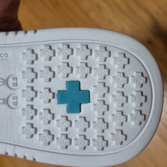 Gales Frontline Ultra Comfort Slip On Clogs Nursing Shoes in White Sz 8.5W/6.5 M - Picture 10 of 11